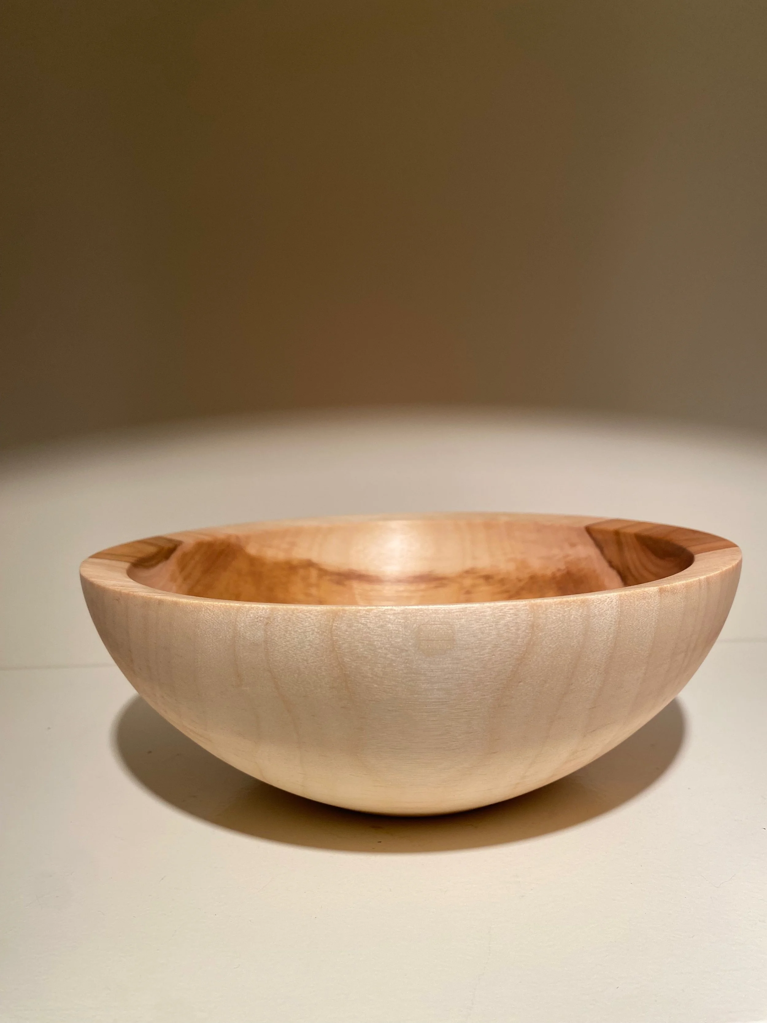 Silver Beech bowl (9" x 3.25")