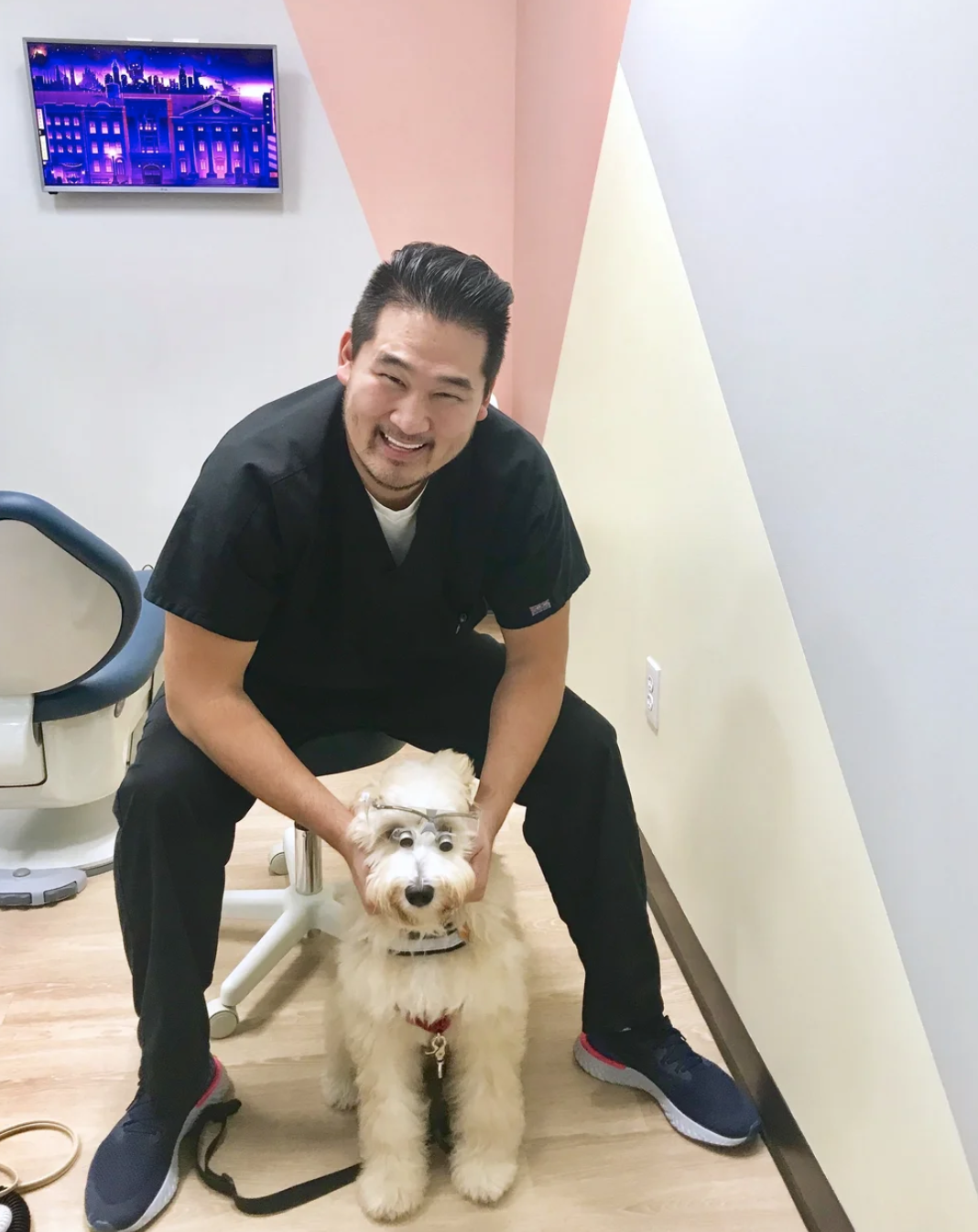 Dr. Kwak and Buddy Astro