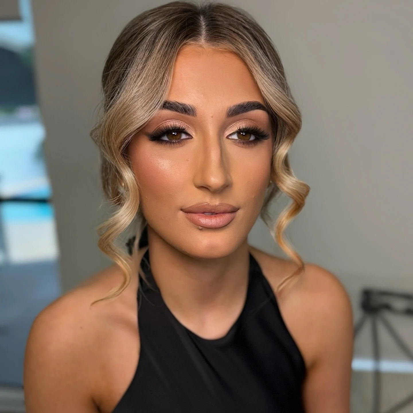 love glamming this beaut lil face 🤎☺️