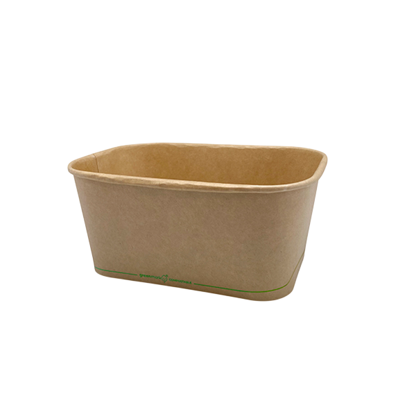 1000ML RECTANGLULAR PAPER CONTAINER