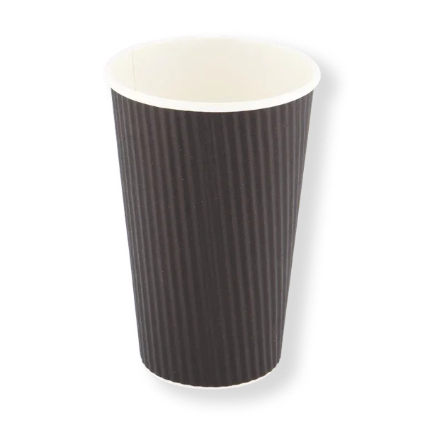 16oz Black Ripple Cup 90mm
