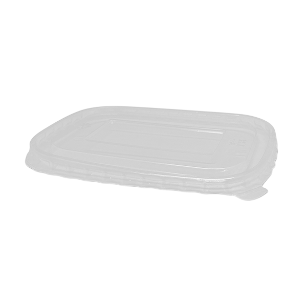 RECTANGLE PET LID TO FIT 500-1000ML