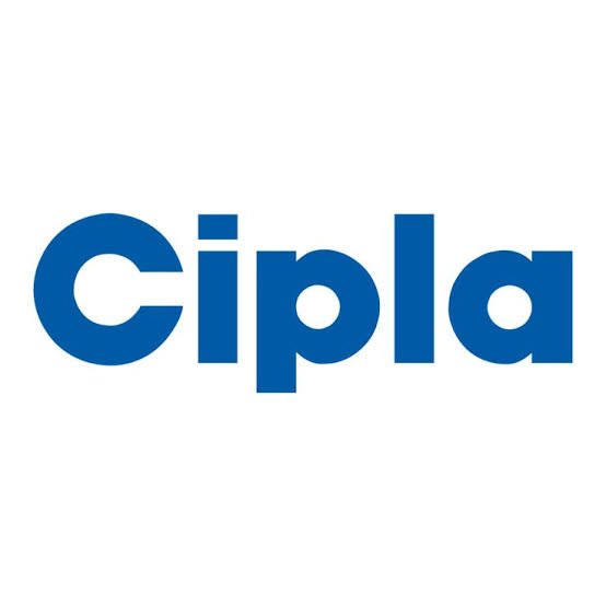 Cipla logo in blue text on a white background