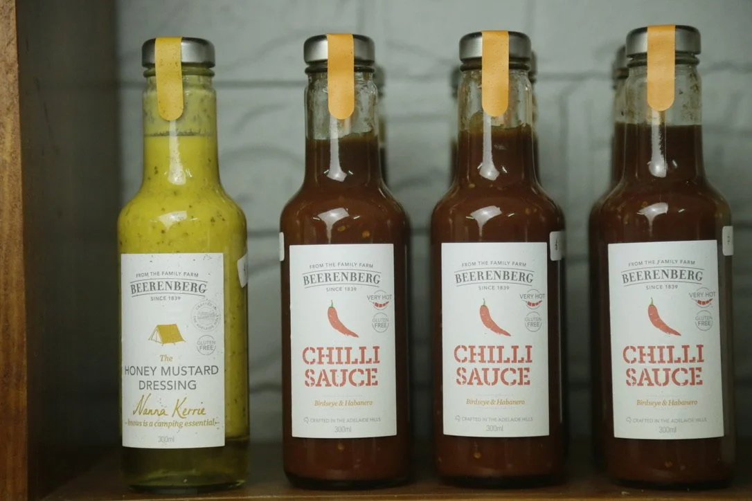 Sauces, Mustard, Chilli $8 each