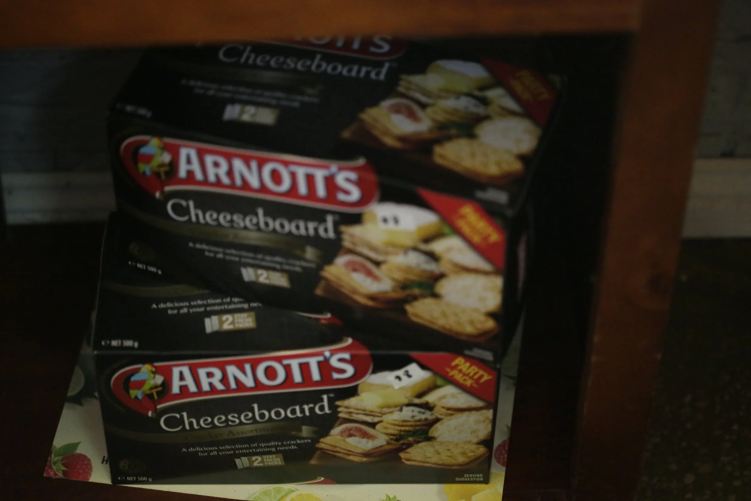 Arnott's Cheeseboard Party Pack