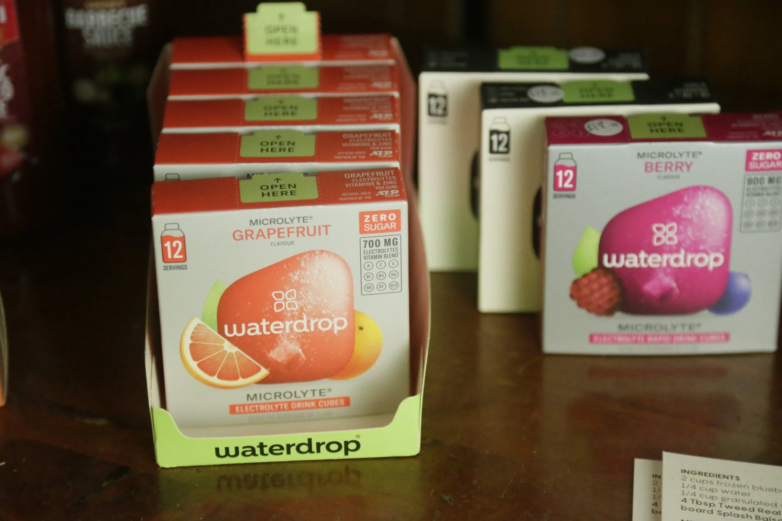Waterdrop Microlyte Grapefruit Electrolyte Drink Cubes