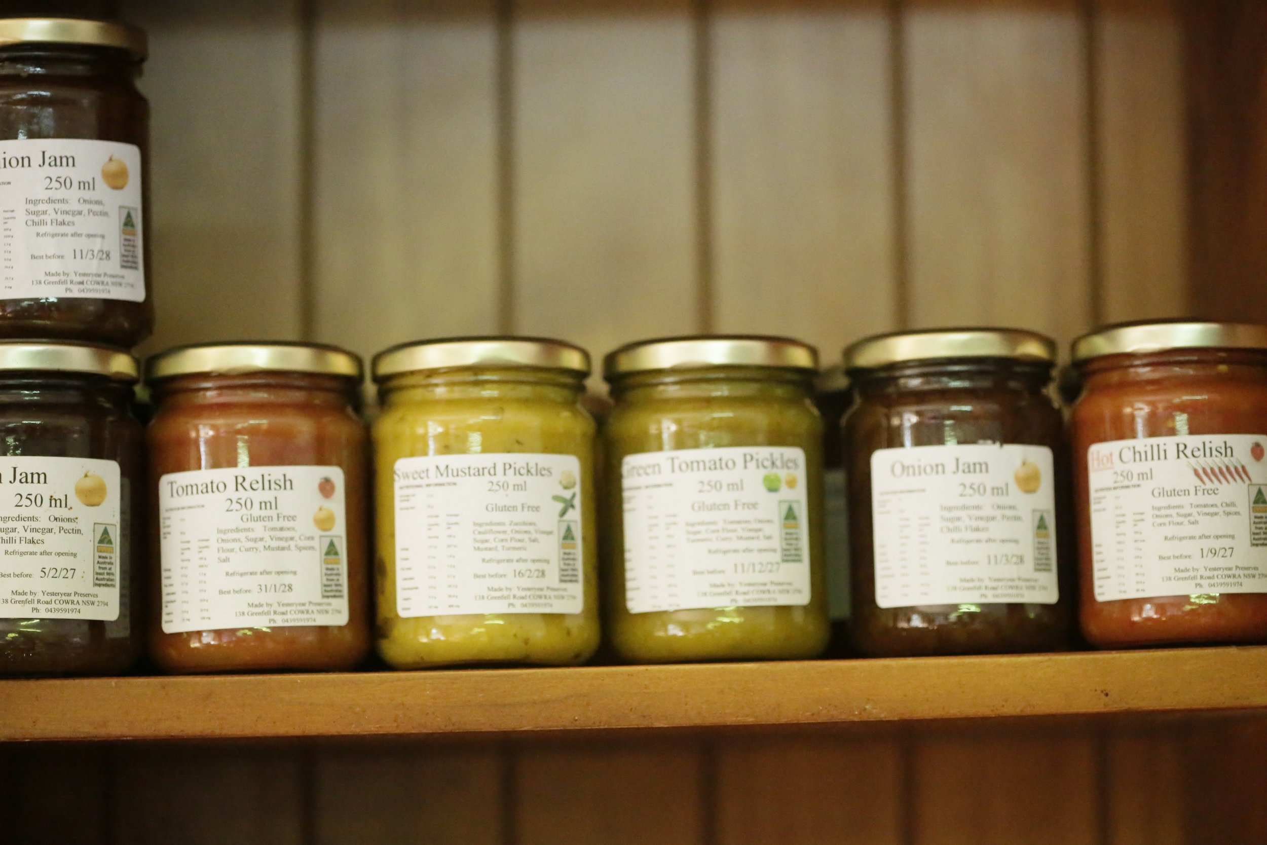 Gourmet Homemade Jams, Relishes, and Pickles