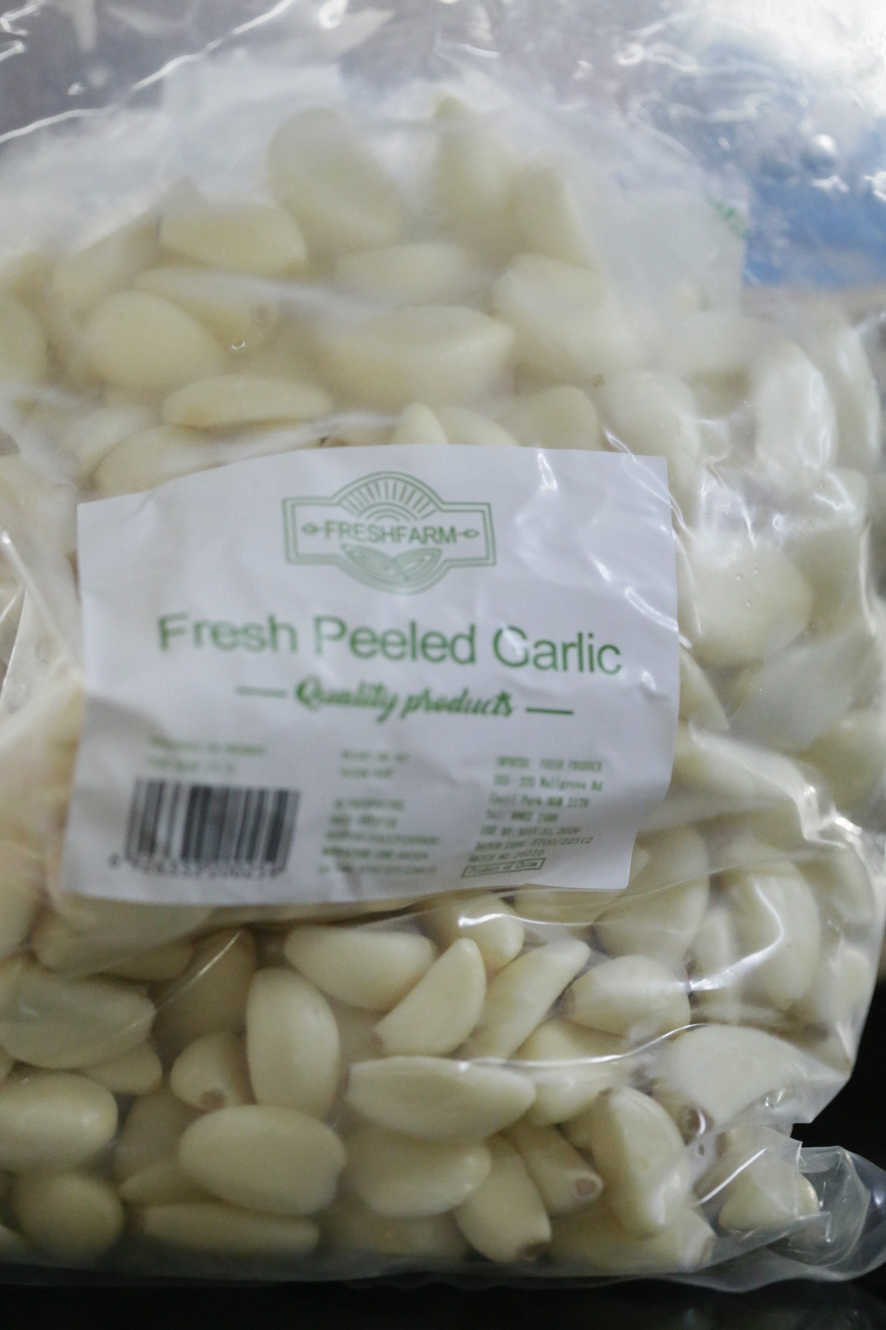 Peeled Garlic Cloves $20 per/kg