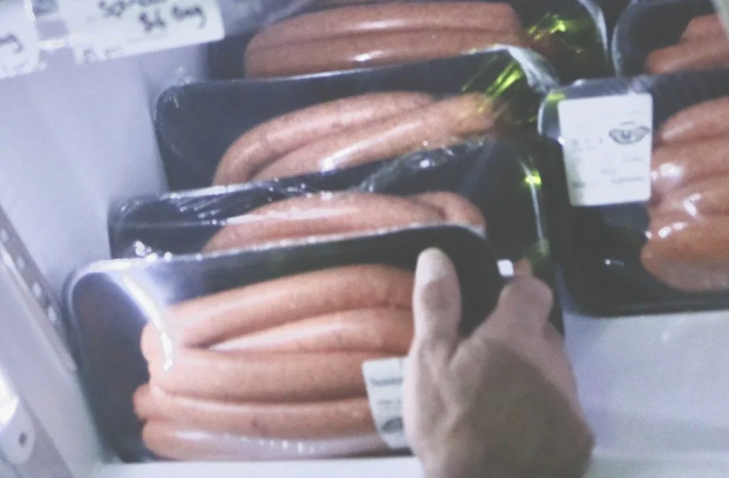 Sausages $18 per/kg