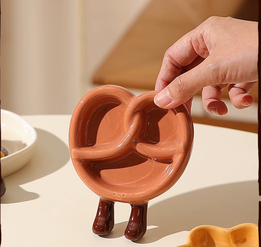 Pretzel Sauce Plate