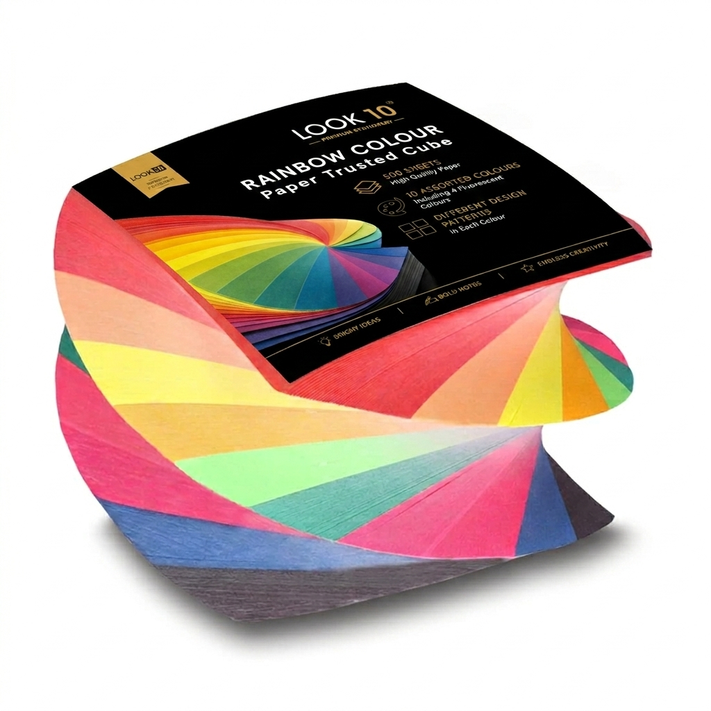 RAINBOW COLOUR TRUSTED CUBE