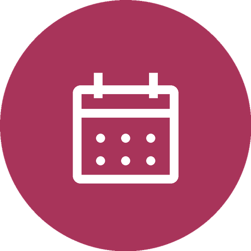 Calendar icon linking to book a session with InPurpose.