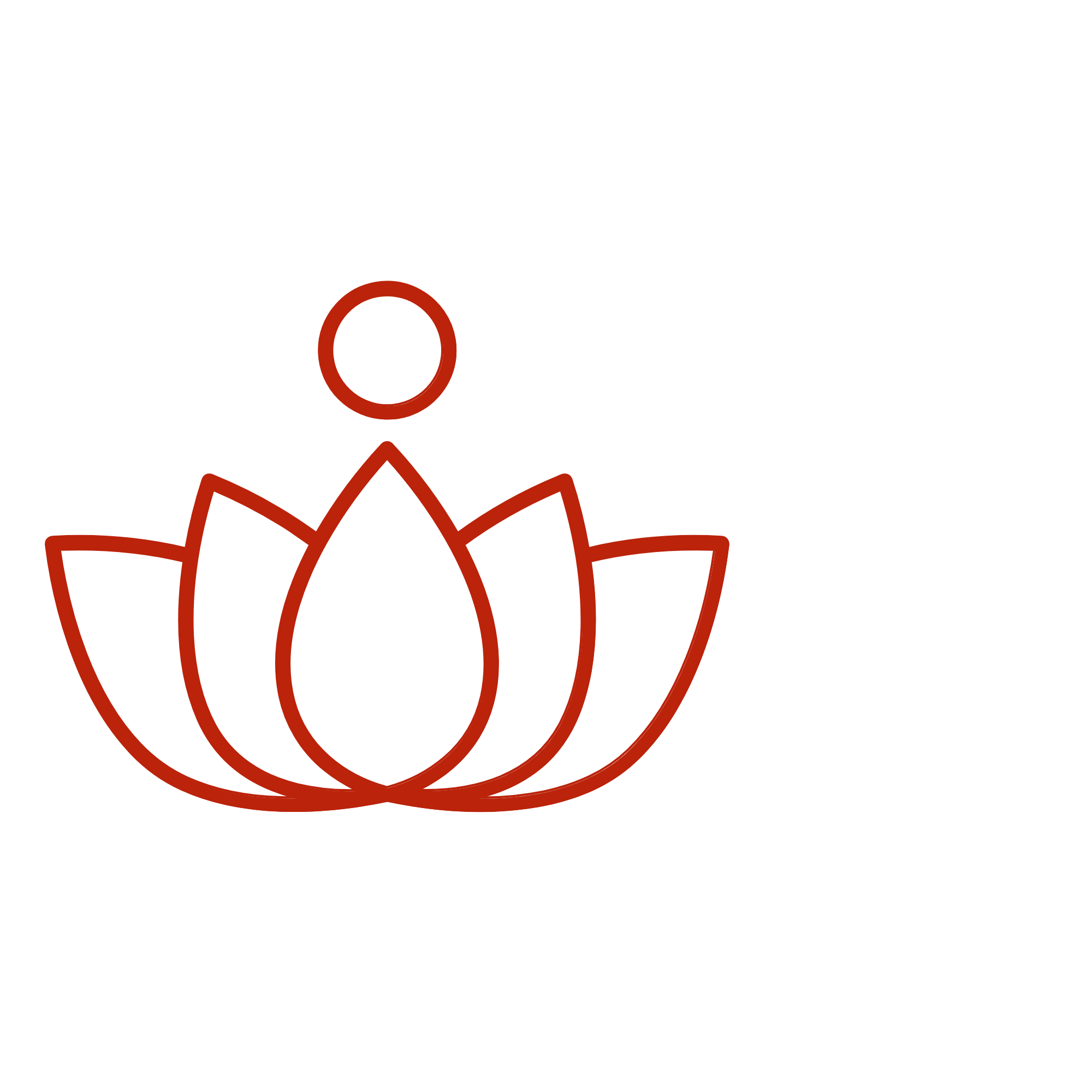 A lotus flower icon
