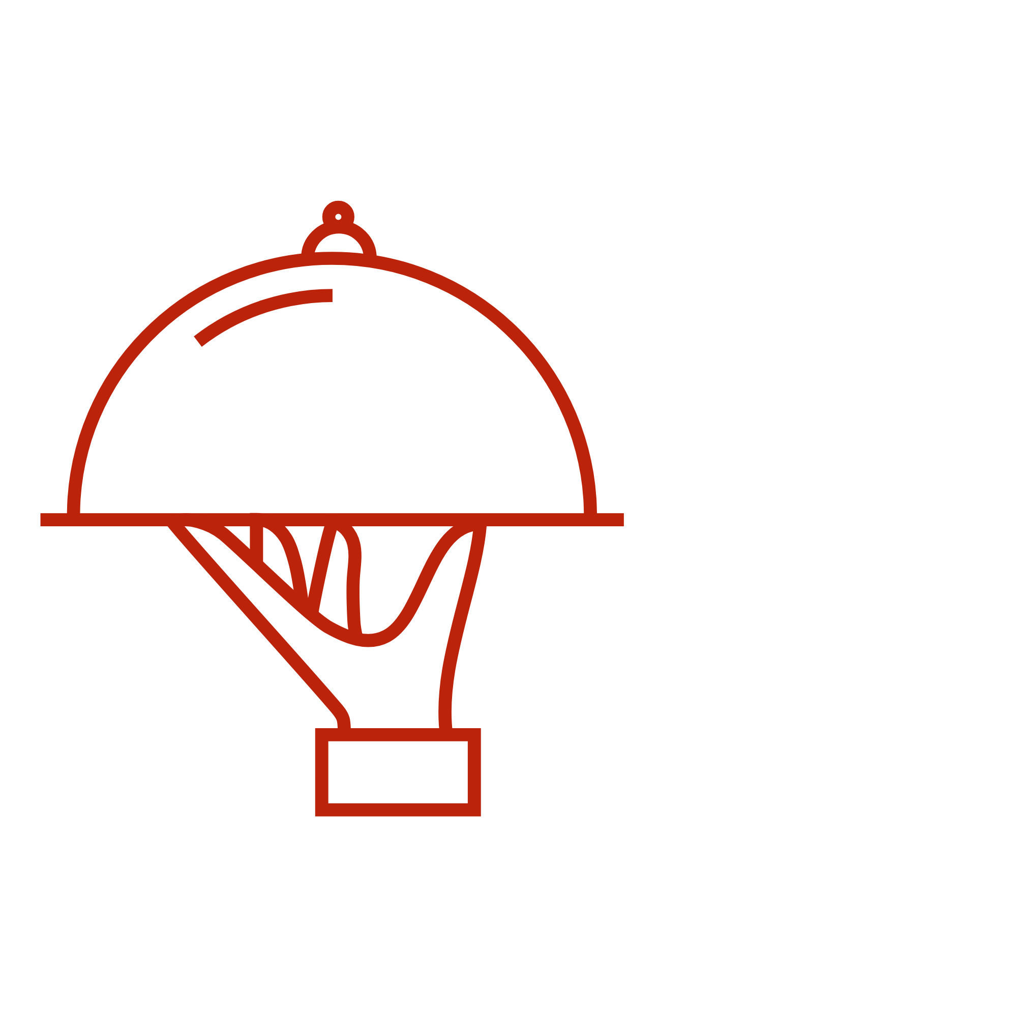 A plate icon