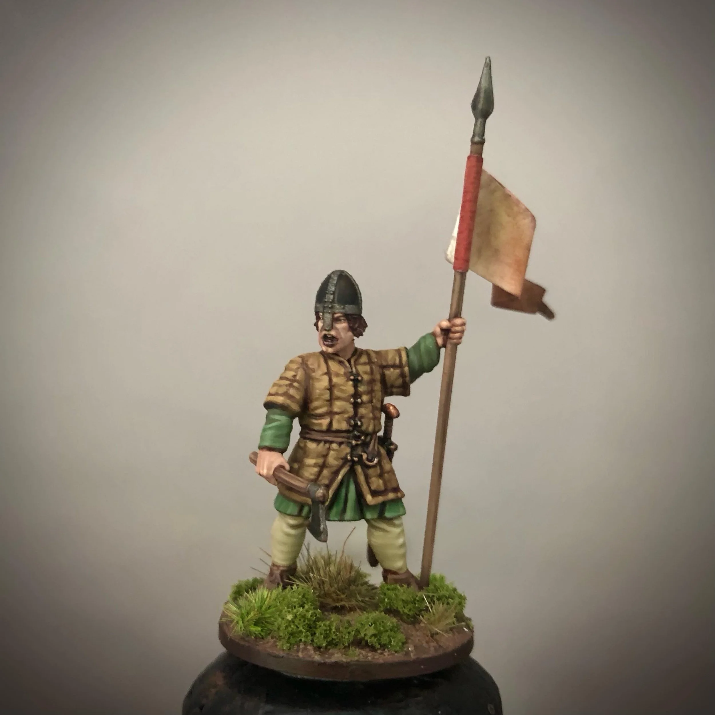 As always, very much enjoyed painting this @victrixlimited mini #historicalminiatures #wargaming #historicalwargaming #tabletopgaming #pillagewargame