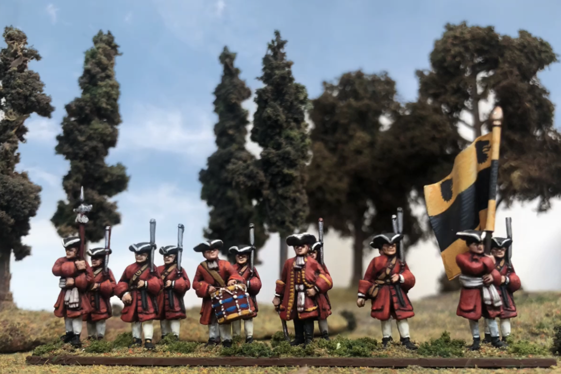 Marlburian Infantry Command Pack