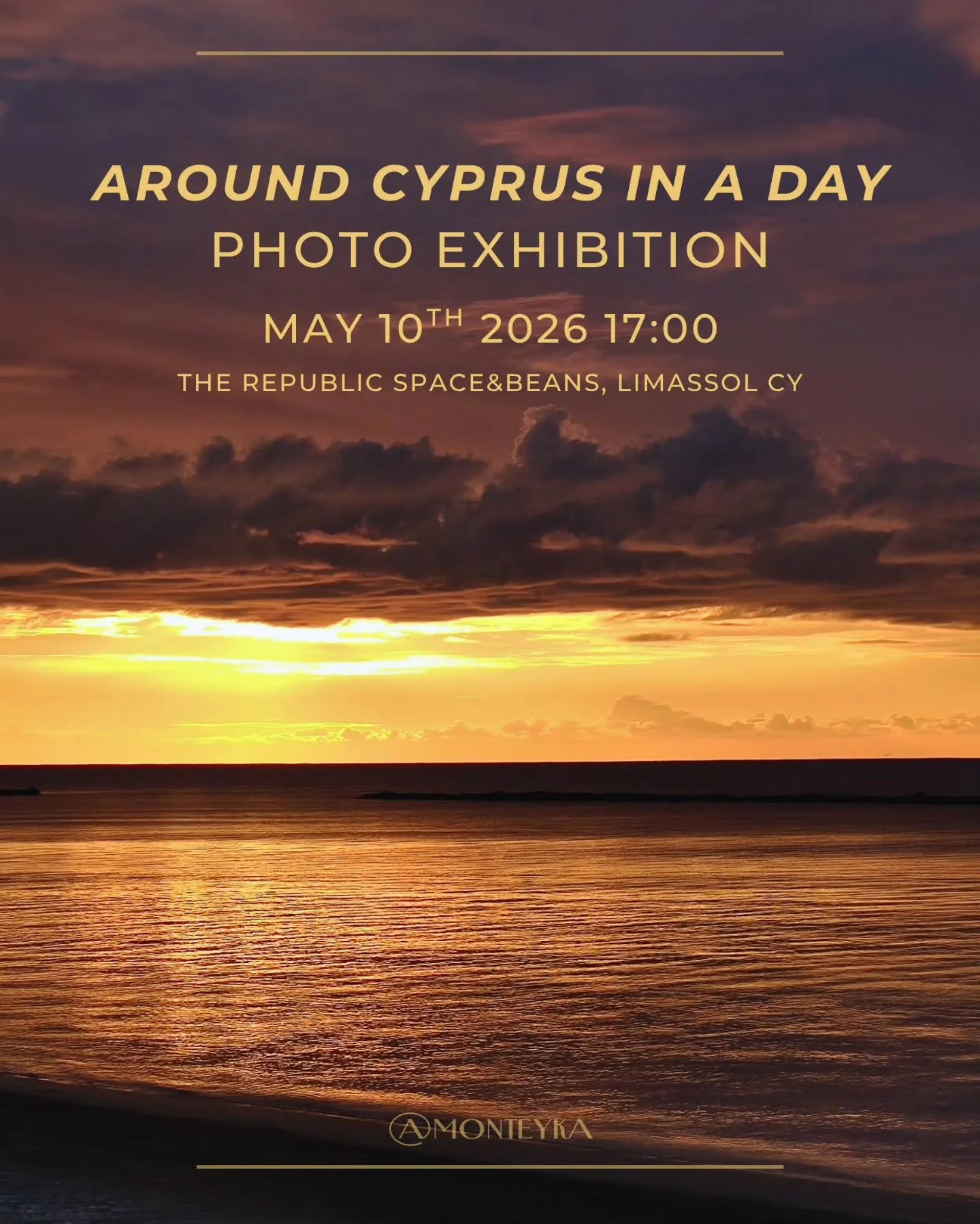 10/05/2026
17:00 *opening
An ode to Cyprus - a journey around the island, and not just visually.

@therepublic.cy are preparing a very special welcome for all the guests ✨️

We're planning to embrace the true Cyprus hospitality spirit!

Join us for a