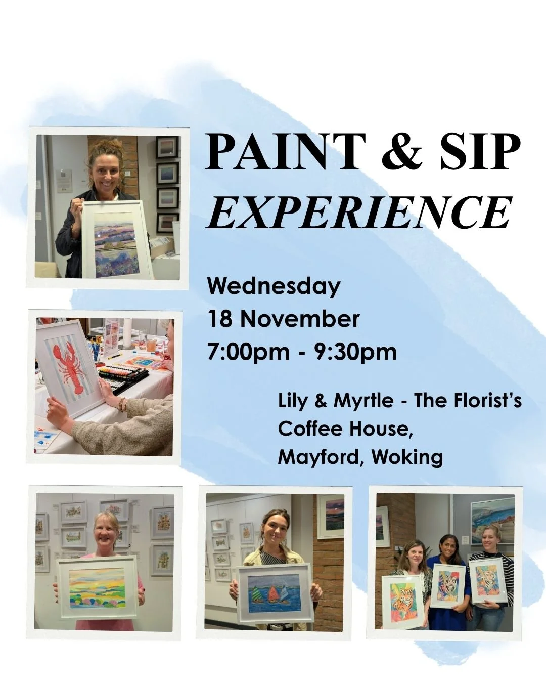 18 Nov - The Florist's Coffee House, Mayford, Woking