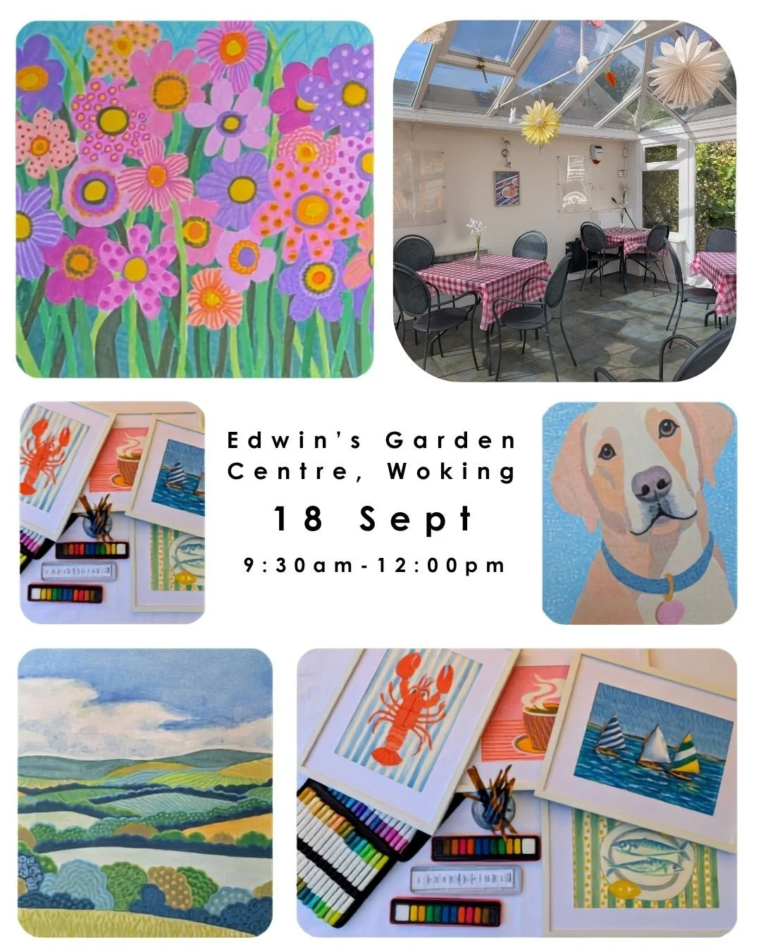 18 September - Edwin's Garden Centre, Woking - Create & Chill Morning