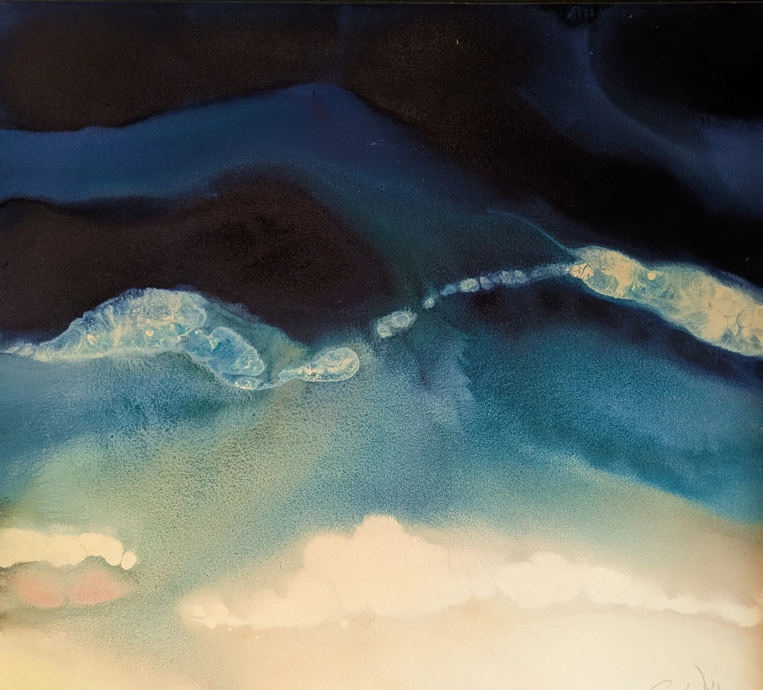 Riptide - Lea Pateman
Acrylic on canvas 107 x 102cm
£975