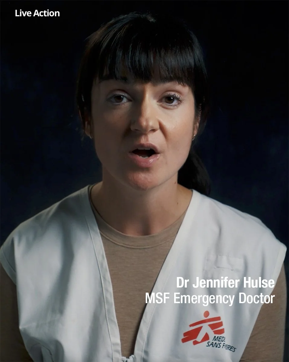 TV &amp; Social Campaign for Médecins Sans Frontières. 2025