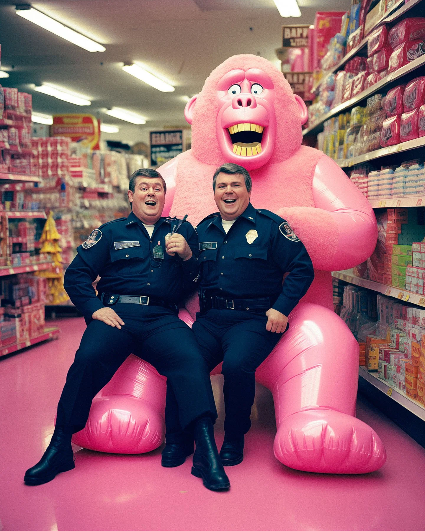 2 policemen and pink gorilla.jpg