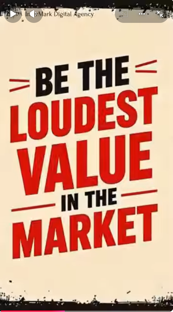 Silence Never Sells | Be the Loudest Value in Marketing