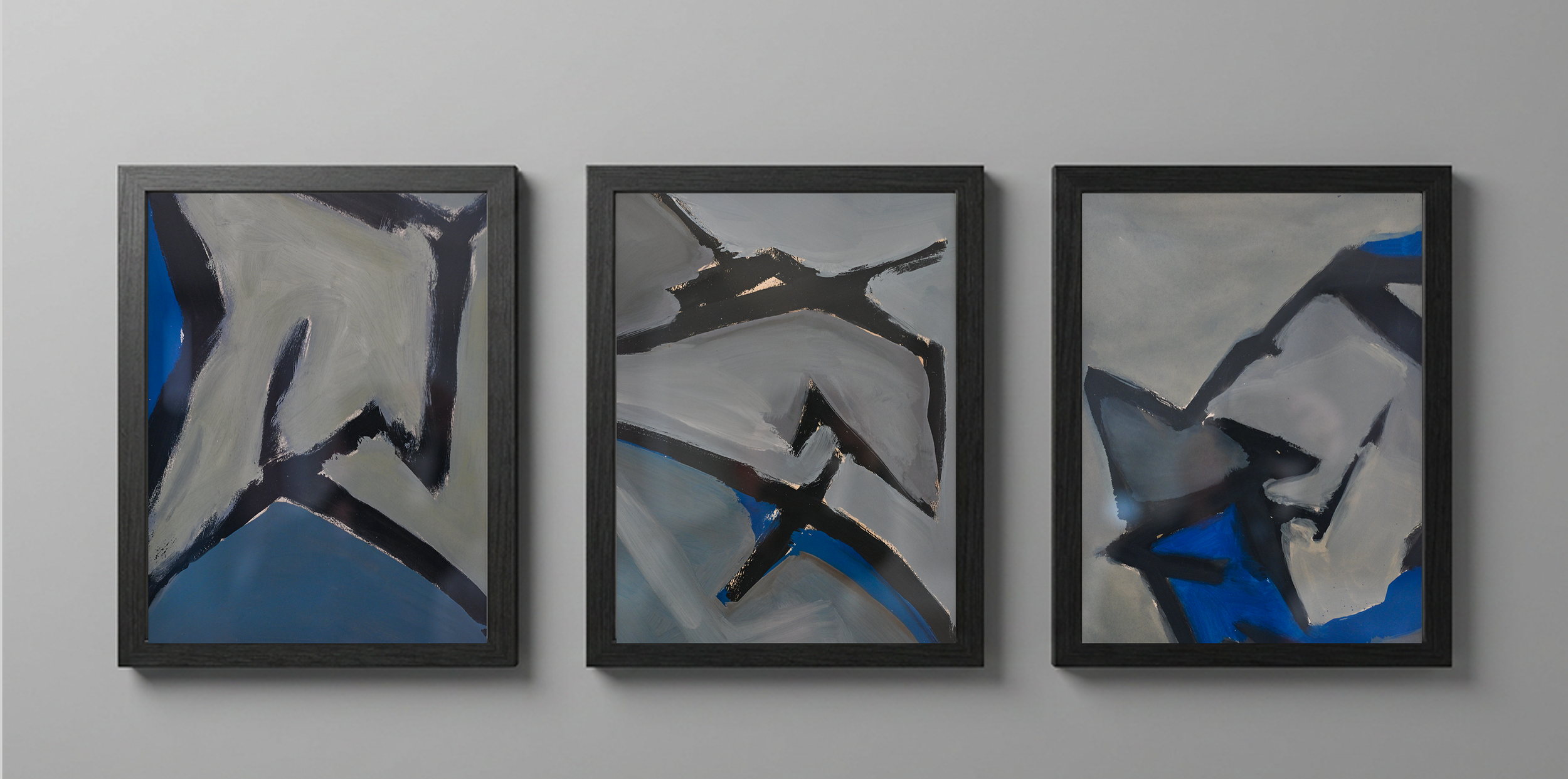 Commencer par casser 
tous les miroirs
#1-2-3
* Huile sur papier chiffon - 30*40
* 2025