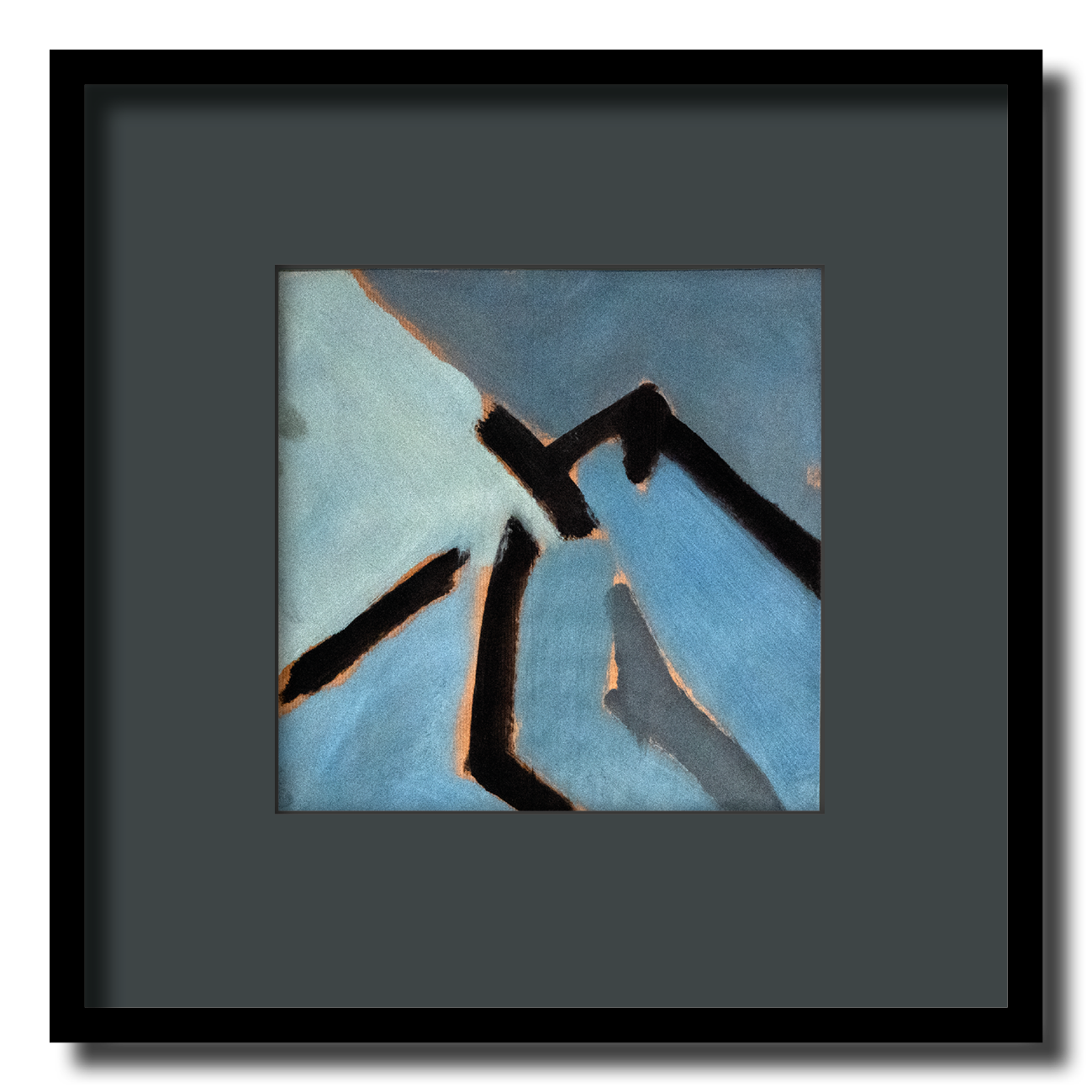 Standards #1
* Huile sur papier kraft - 32*33
* 2025