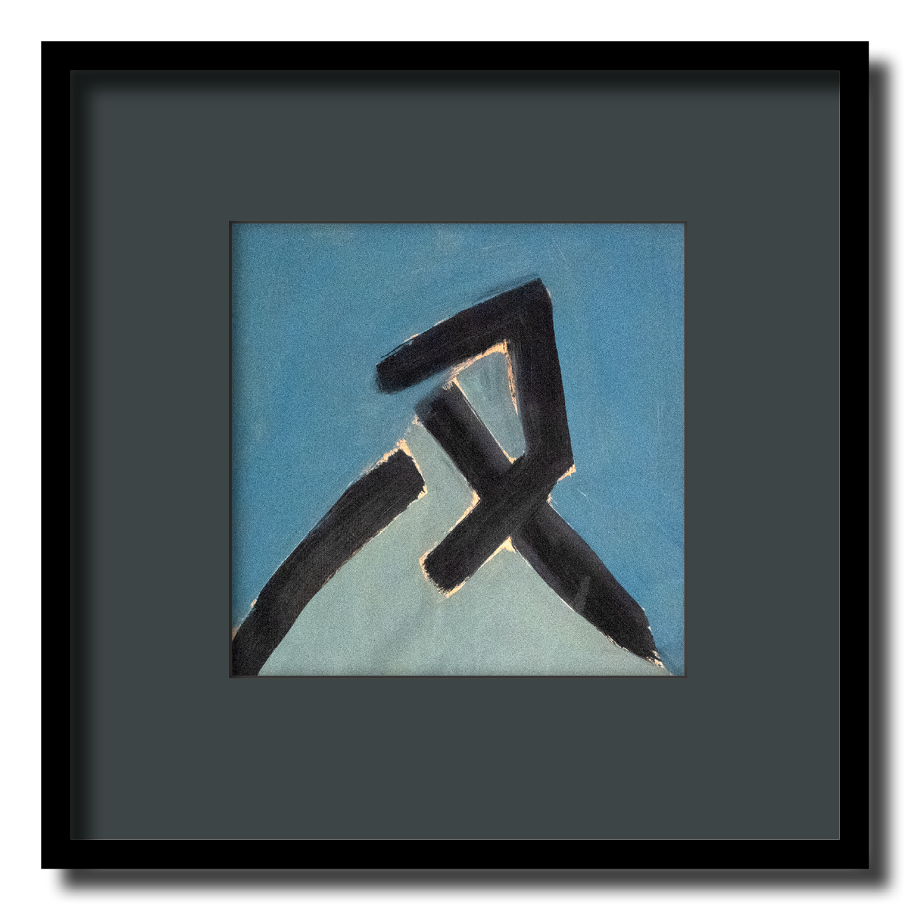 Standards #7
* Huile sur papier kraft - 32*33
* 2025