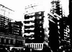 Silhouette d’immeubles d'une ville moderne.