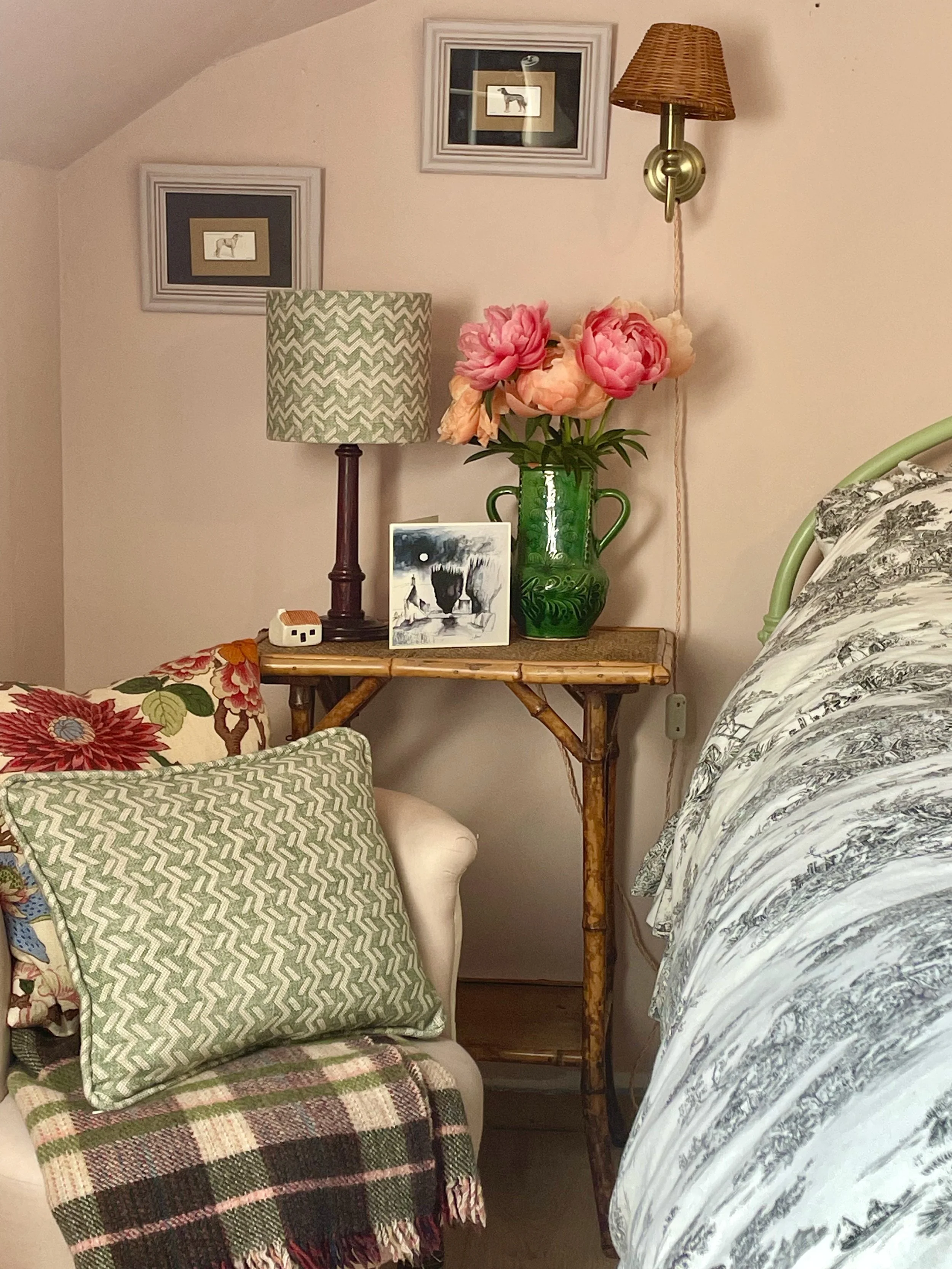 The Cadell Pink - A Scottish Colourist's bowl and the colour it names for your walls
