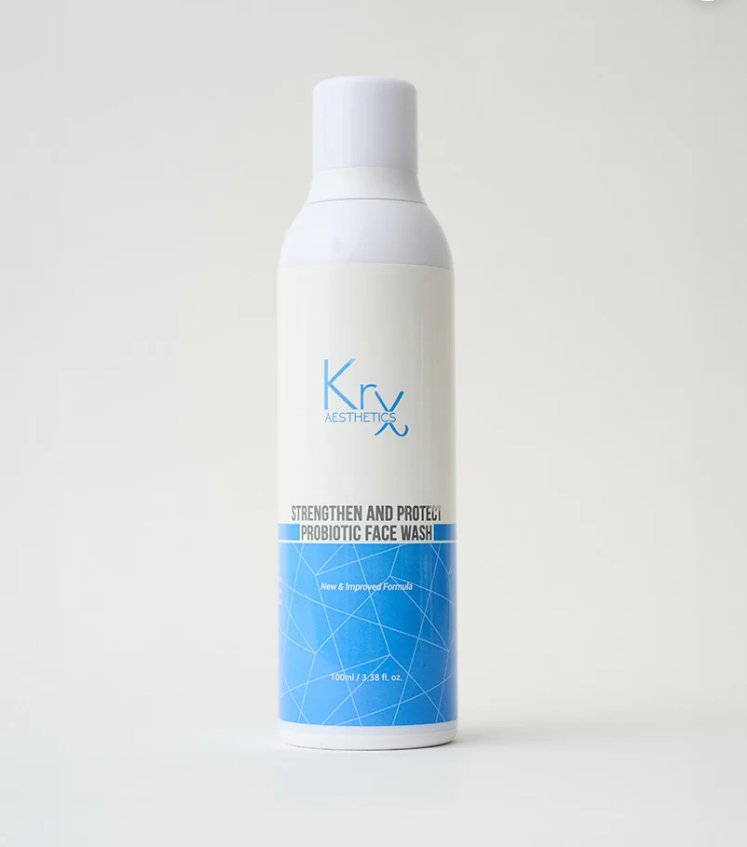 KrX Strengthen + Protect Probiotic Face Wash