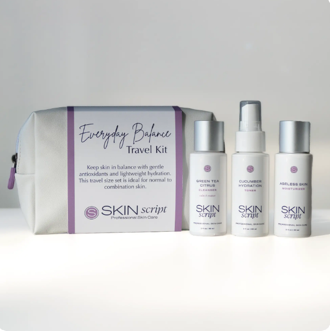 Skin Script Everyday Balance Travel Kit