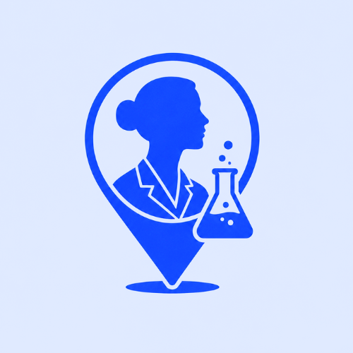 Scientist on Map
