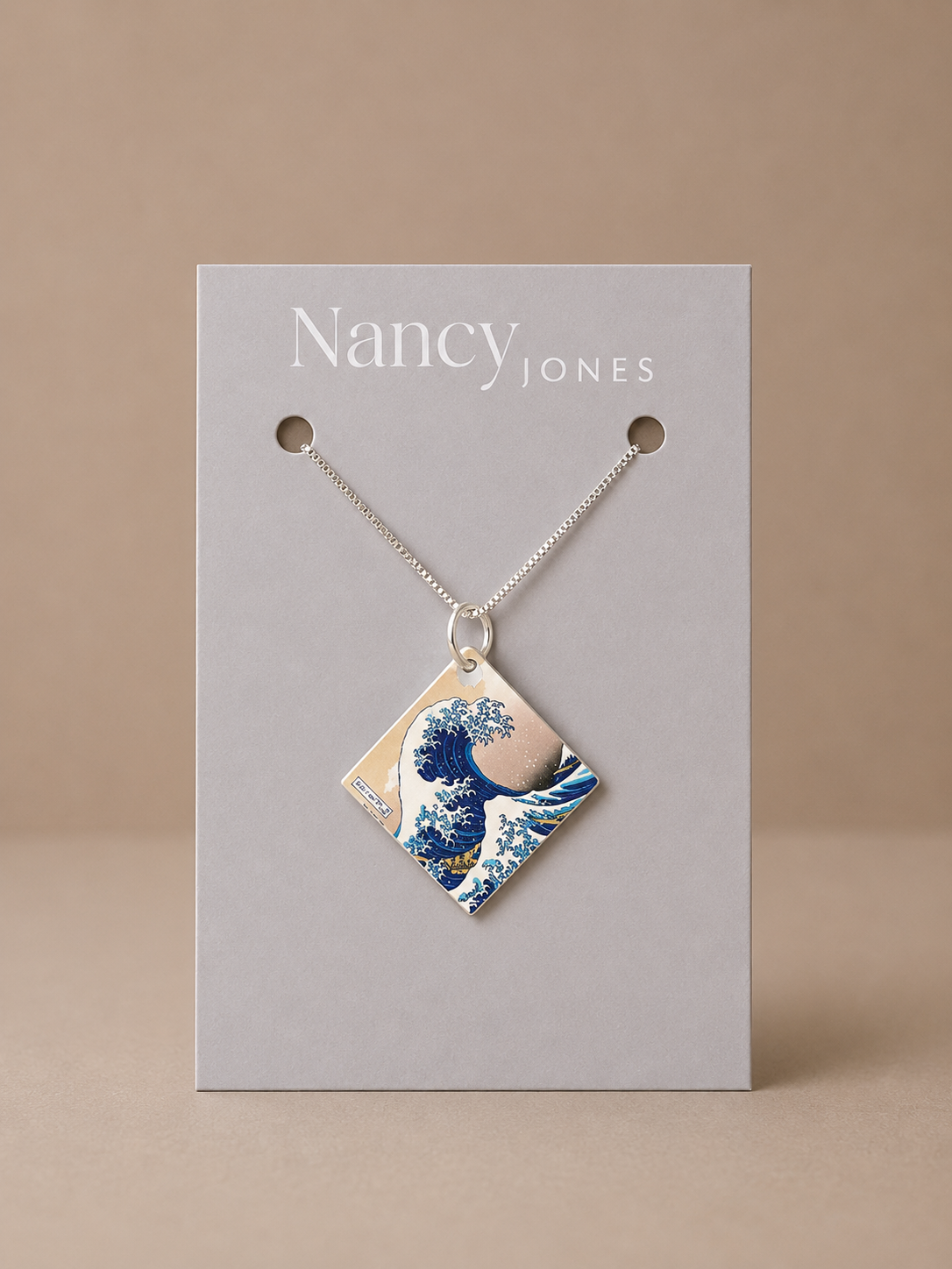 Kanagawa Waves Necklace