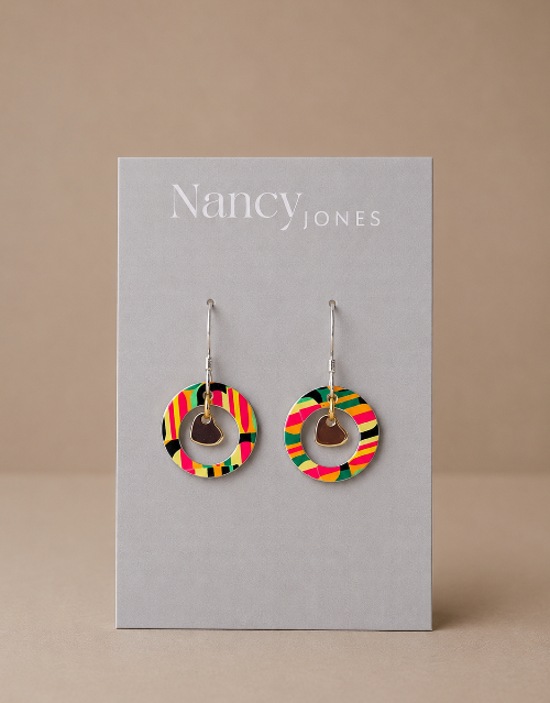 Retro Gold Hearts