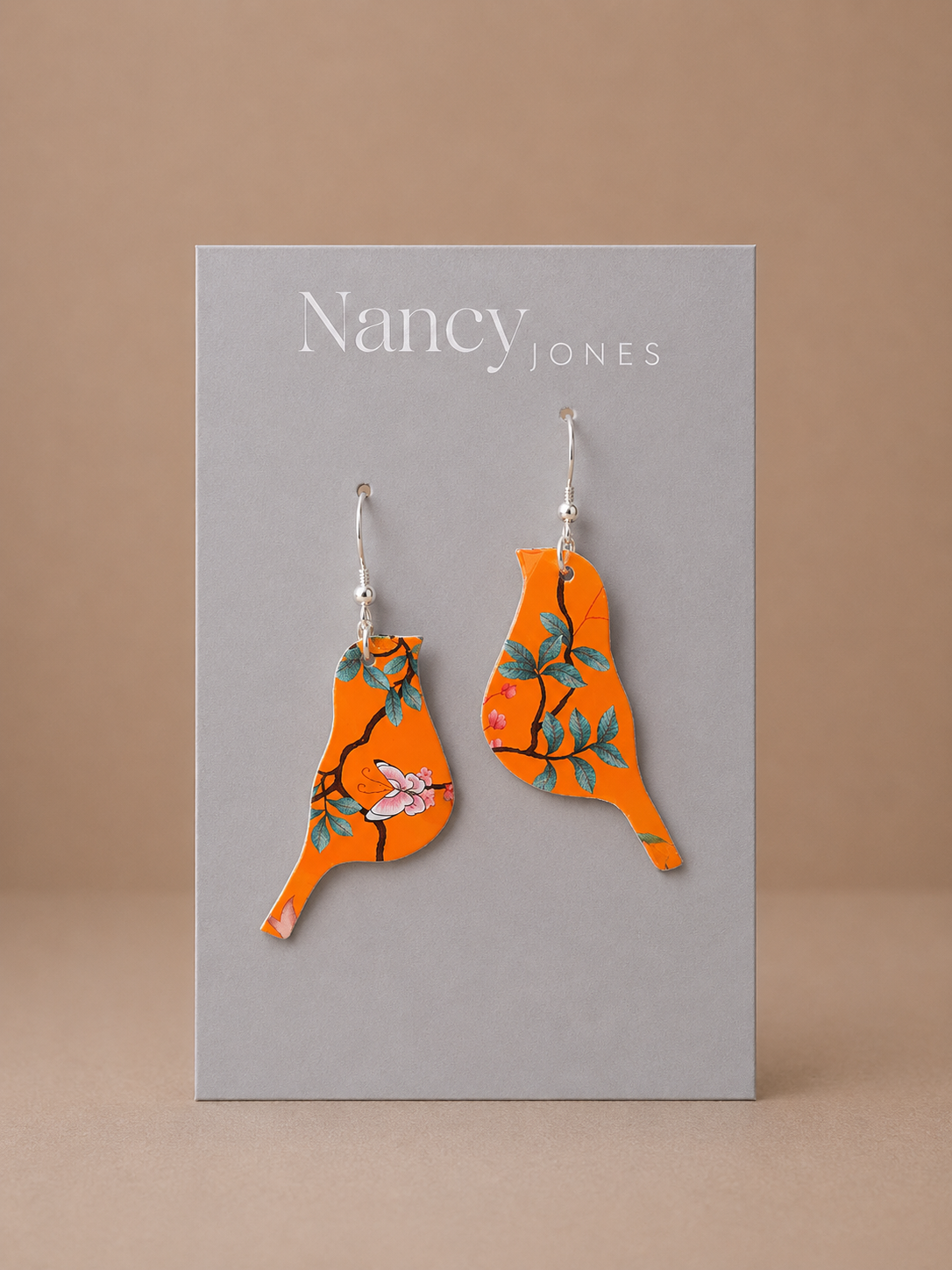 Orange Blossom Birds