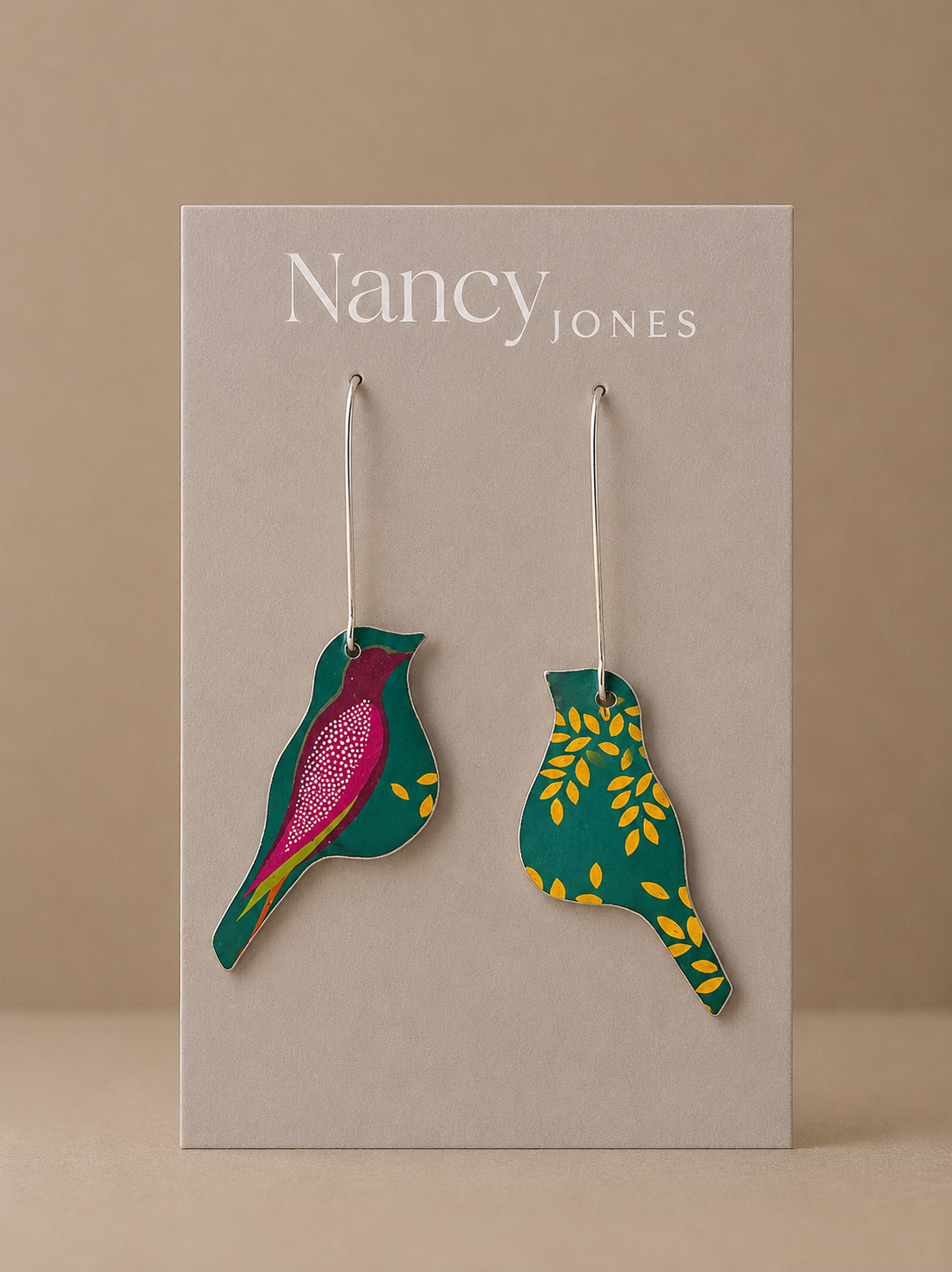 Green and Gold Birds