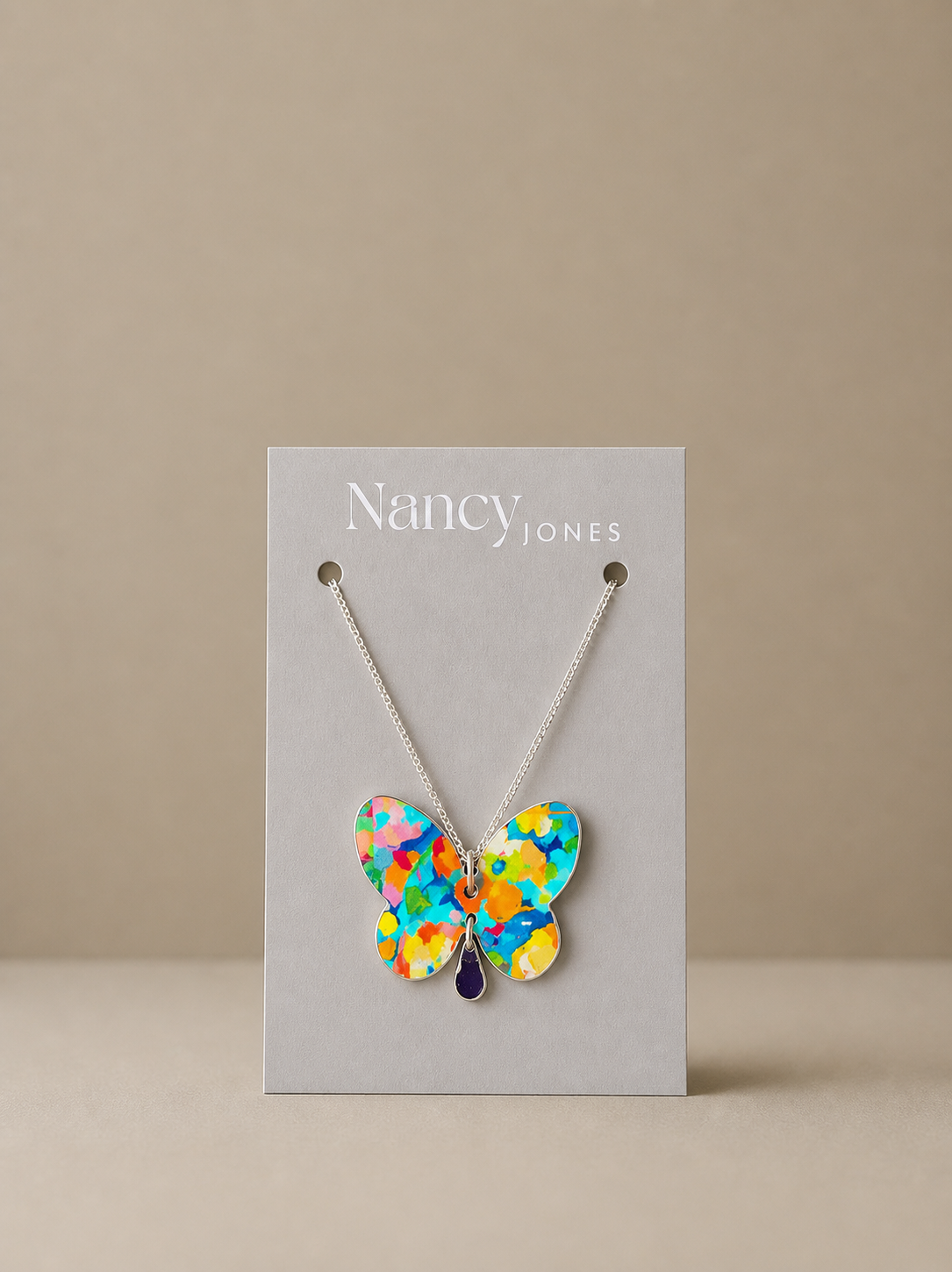 Palette Butterfly Necklace