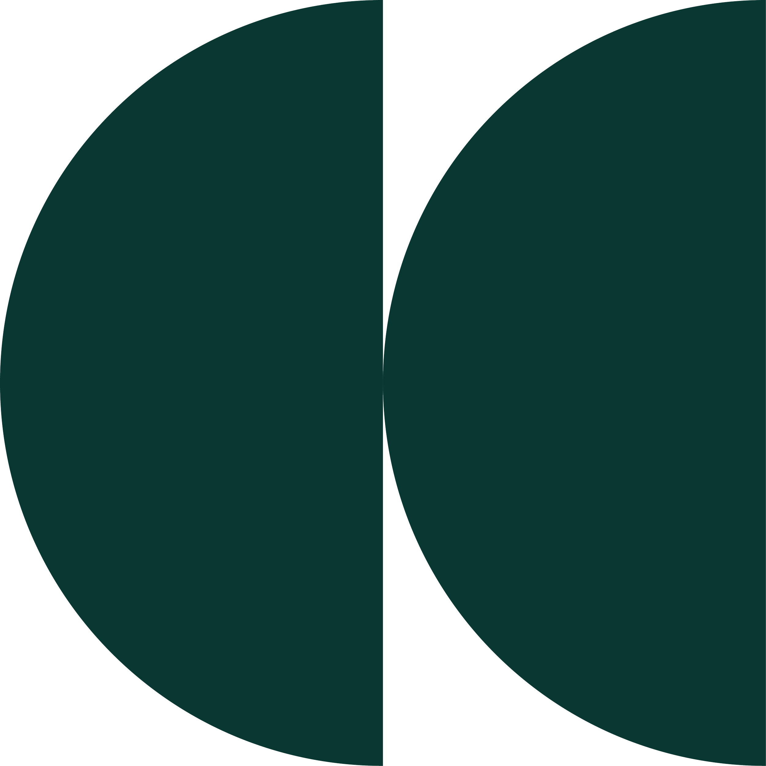 Close-up of dark green bowls with black rim edges.