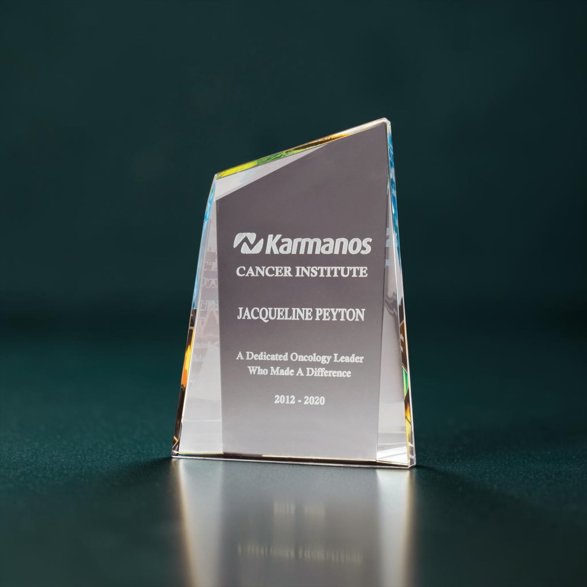Legacy Pinnacle Crystal Award
