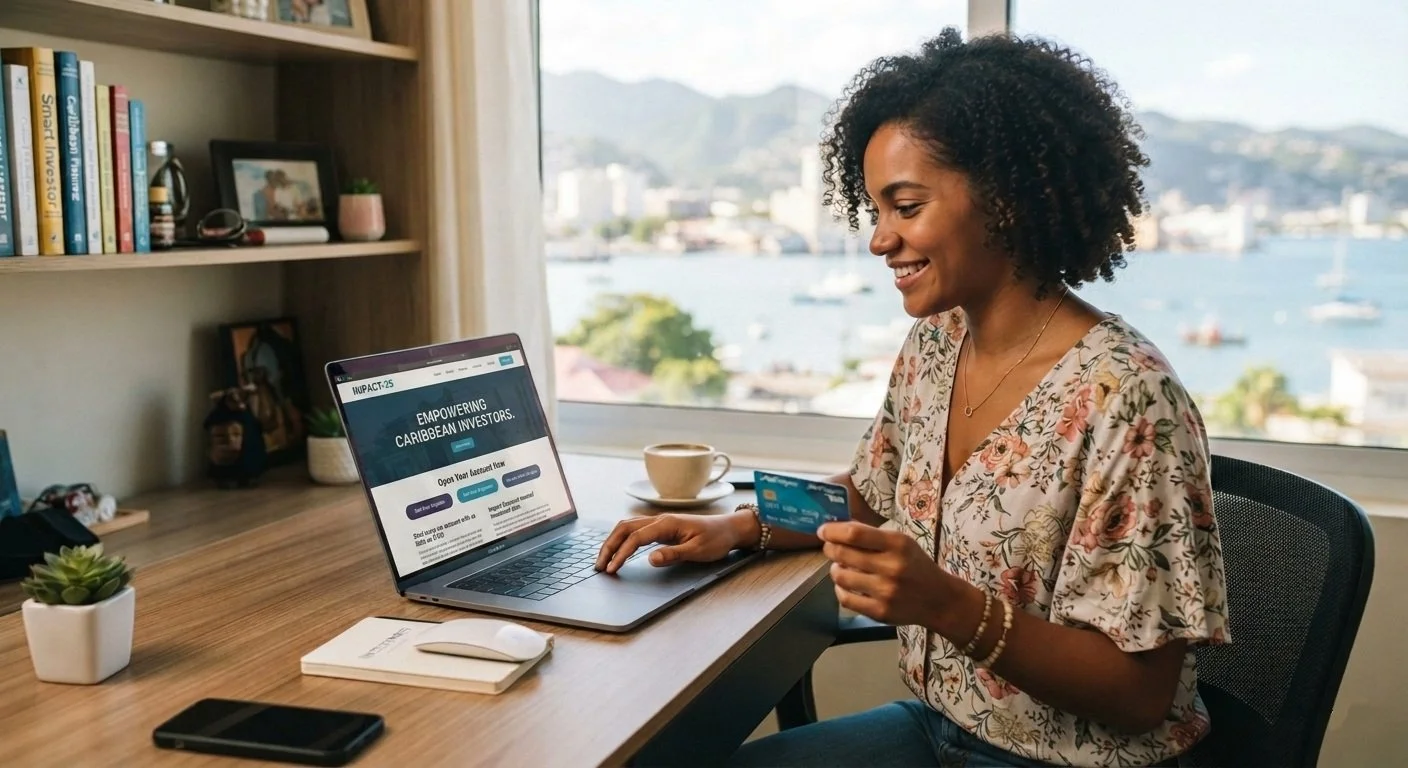 Your First $100: Opening a Brokerage Account from Kingston, Bridgetown, or Port-of-Spain