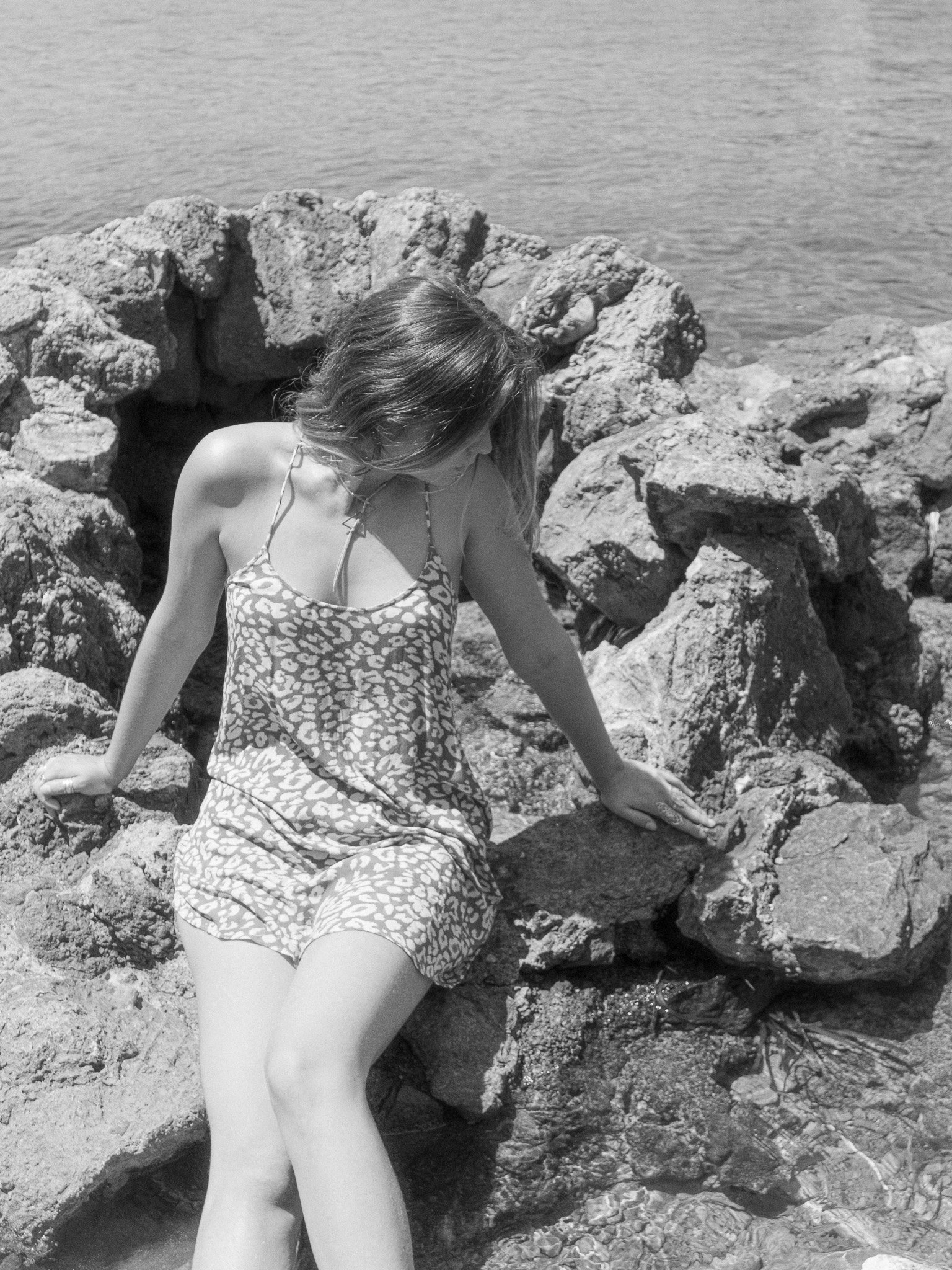 Itaca Short Dress in Jaguar