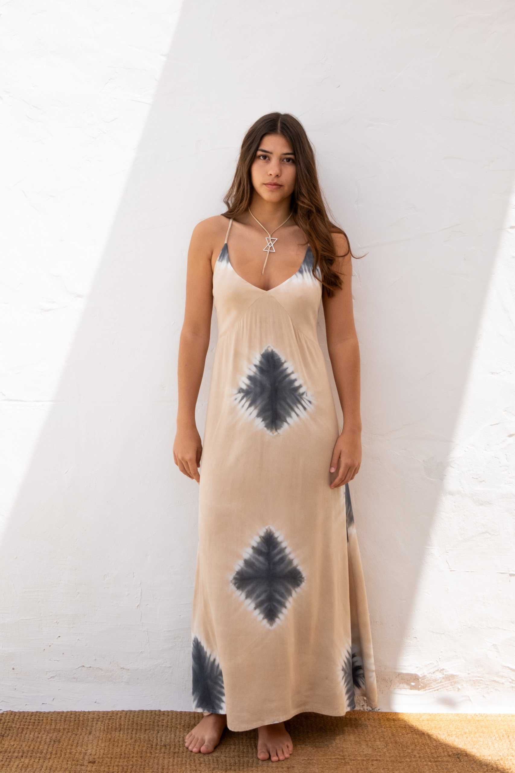Serena Long Dress Tie-Dye