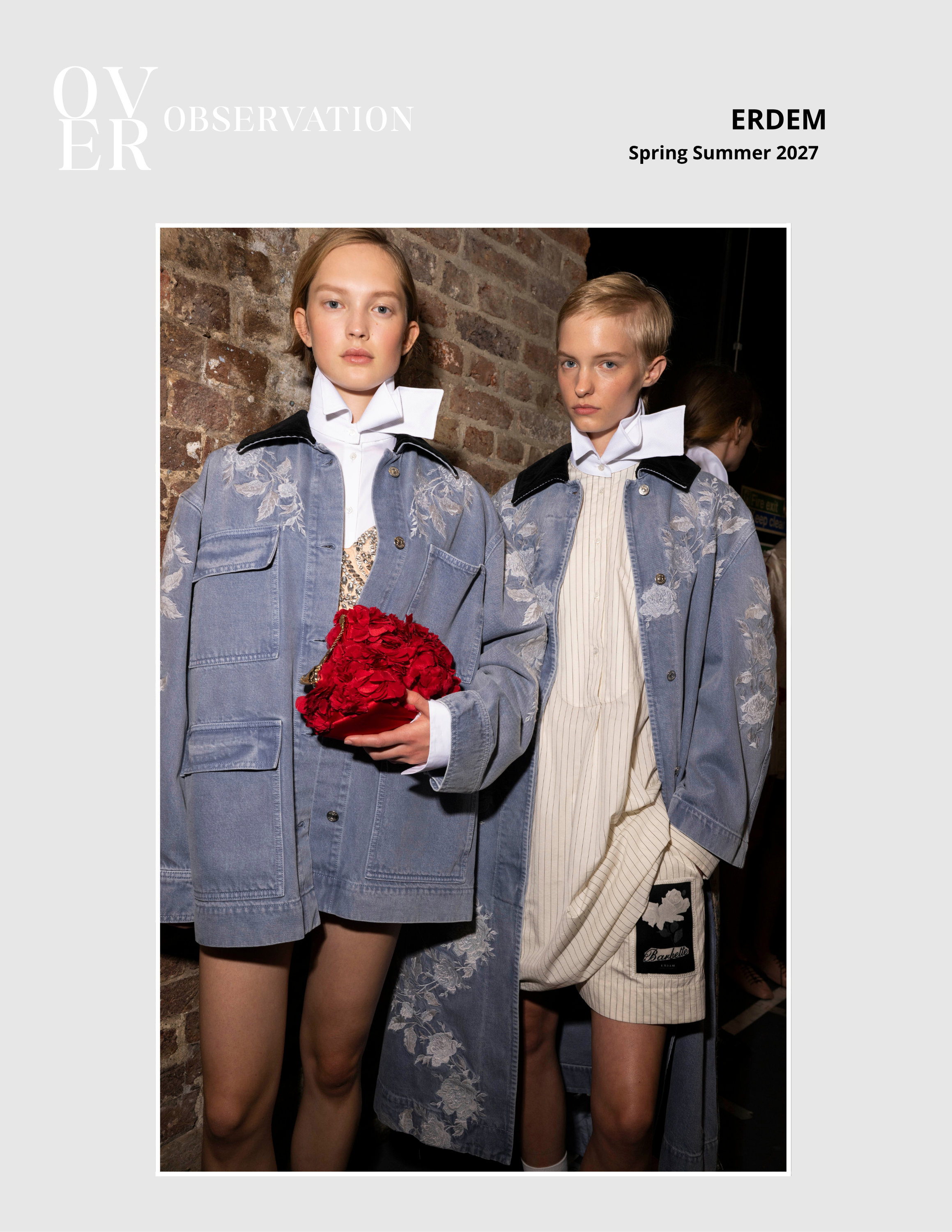 ERDEM Spring Summer 2027 — Beauty on the High Wire