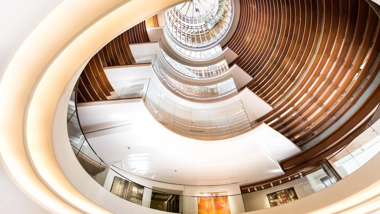 Atrium Arial View