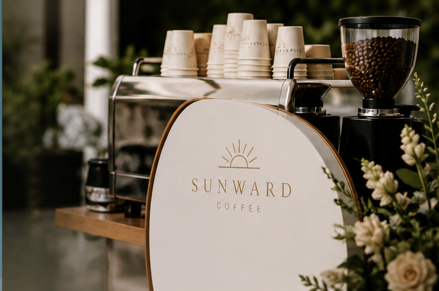 espresso machine catering for wedding and events