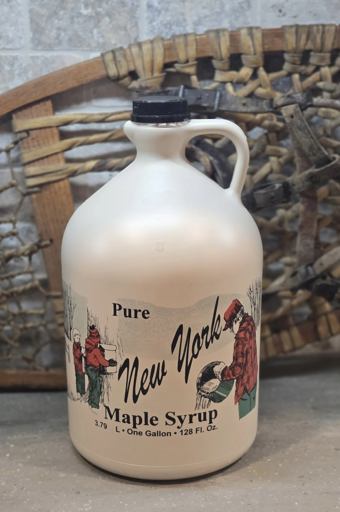 Gallon Jug of Pure Maple Syrup