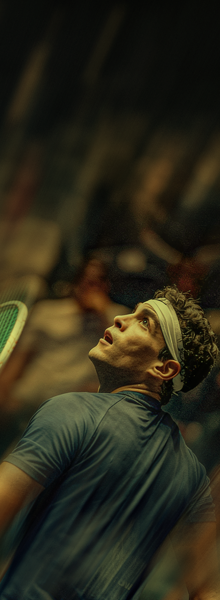 Youssef Ibrahim - Professional Squash Player, Grid Sports Athlete, "The Gunslinger", Egypt